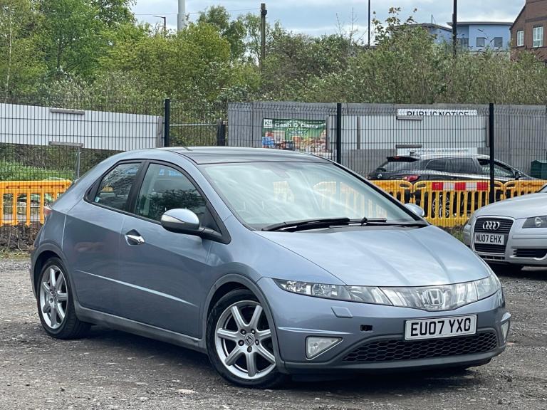 * HONDA CIVIC 2.2 i-CDTI EX + PAN ROOF + LOW 75K MILES + FULL LEATHERS * 