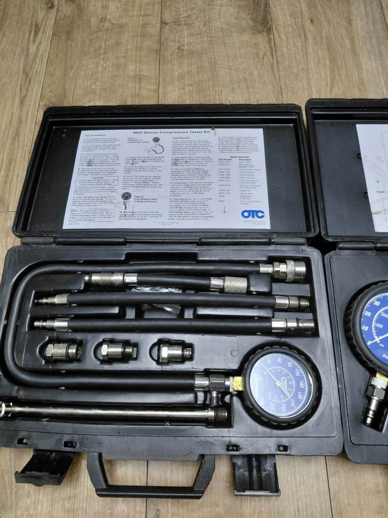 Otc compression tester , leakdown tester , oil pressure testers