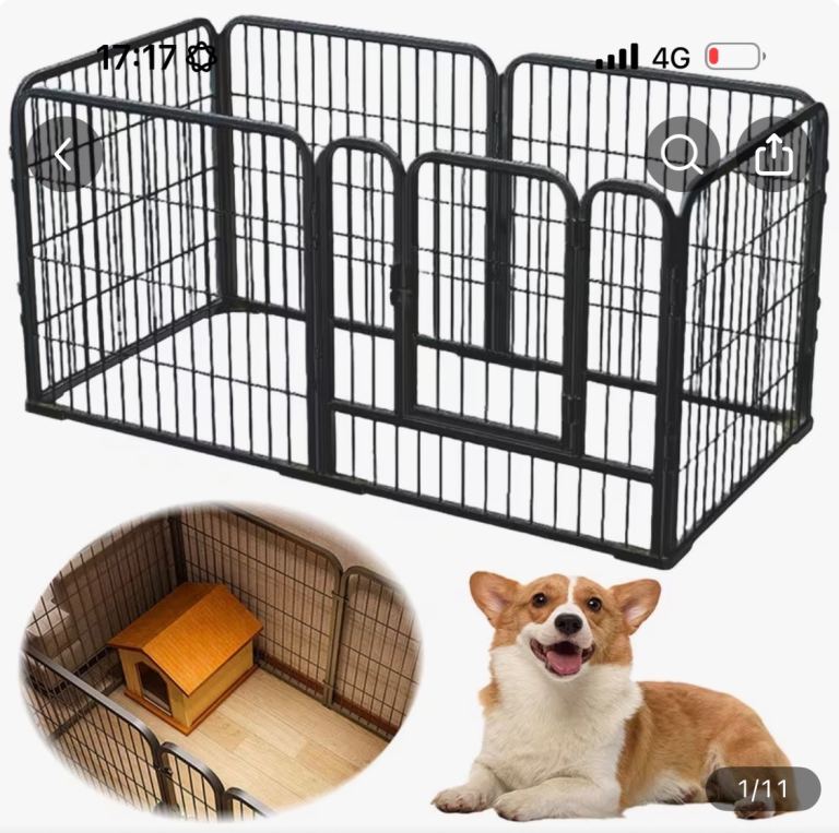 Metal Dog Crate 