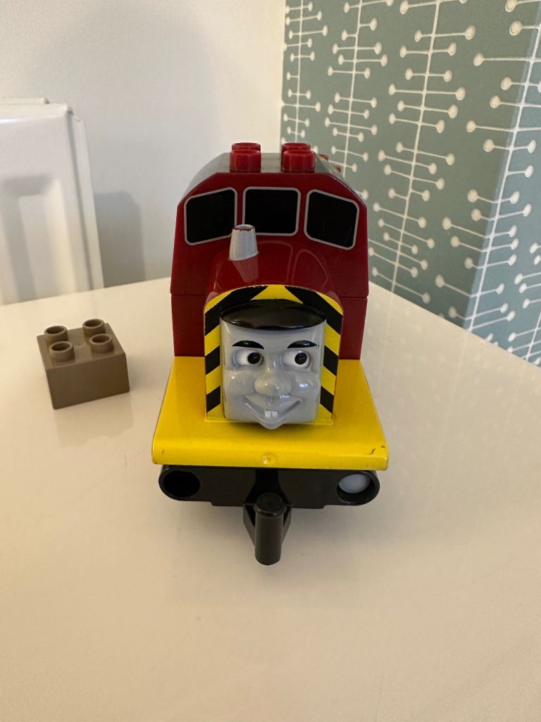 Retired Vintage LEGO DUPLO Thomas And Friends #3352 Set - Salty The Dockyard Diesel