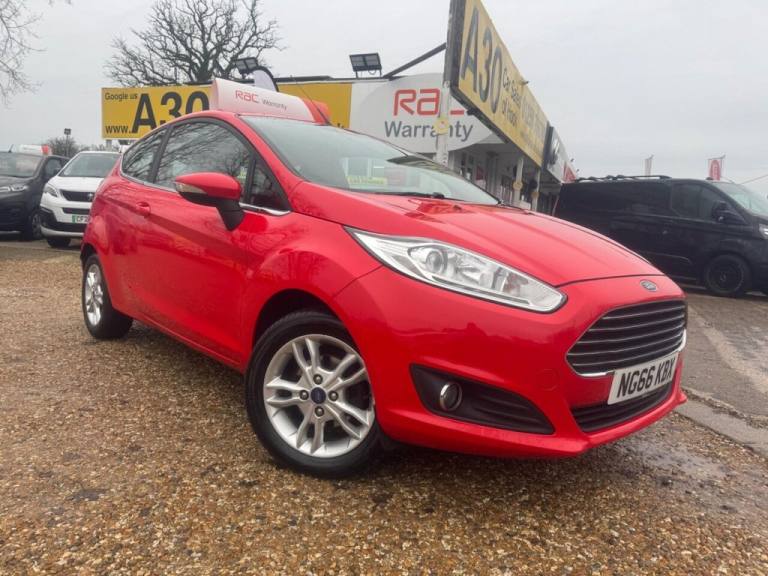2017 Ford Fiesta 1.25 Zetec Euro 6 3dr Hatchback Petrol Manual