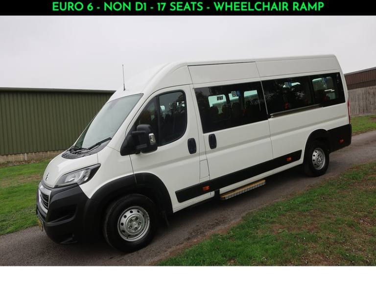 2018 Peugeot Boxer 2.0 BlueHDi 440 L4 H2 Wheelchair Accessible Minibus Euro 6 (130 ps) Minibus Di...