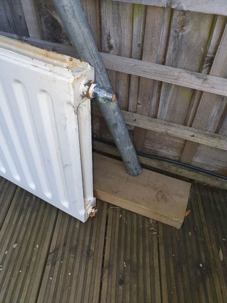 Radiator double panel 168 x 46cm