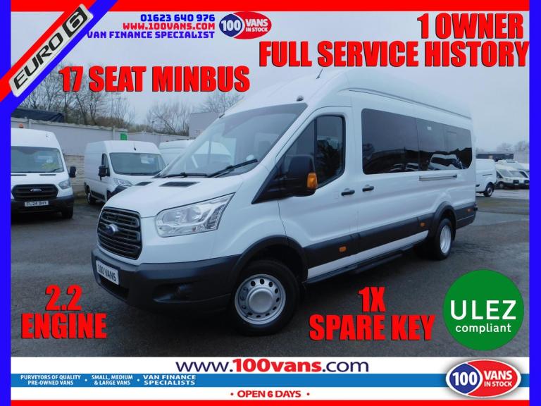 2018 Ford Transit 2.2 TDCi 125ps H3 18 Seater Trend NA DIESEL Manual