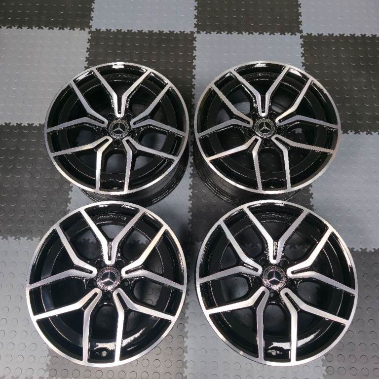 Genuine Mercedes E Class 19" Alloy Wheels AMG W213 Night Edition