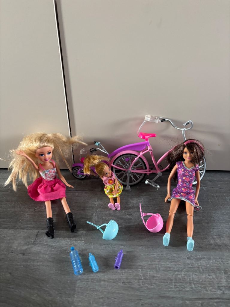 Barbie tandem bike 