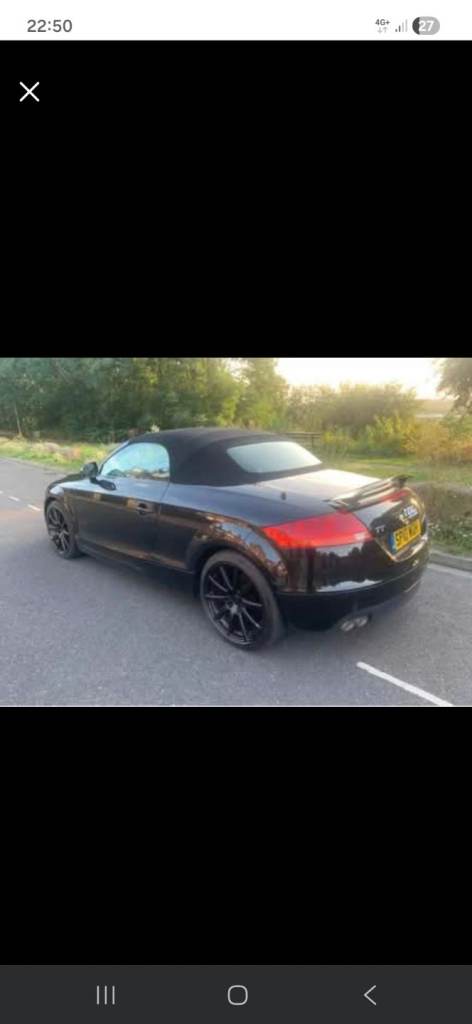 Audi, TT, Convertible, 2010, Manual, 1968 (cc), 2 doors