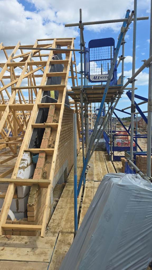 Bricklayers looking for work.