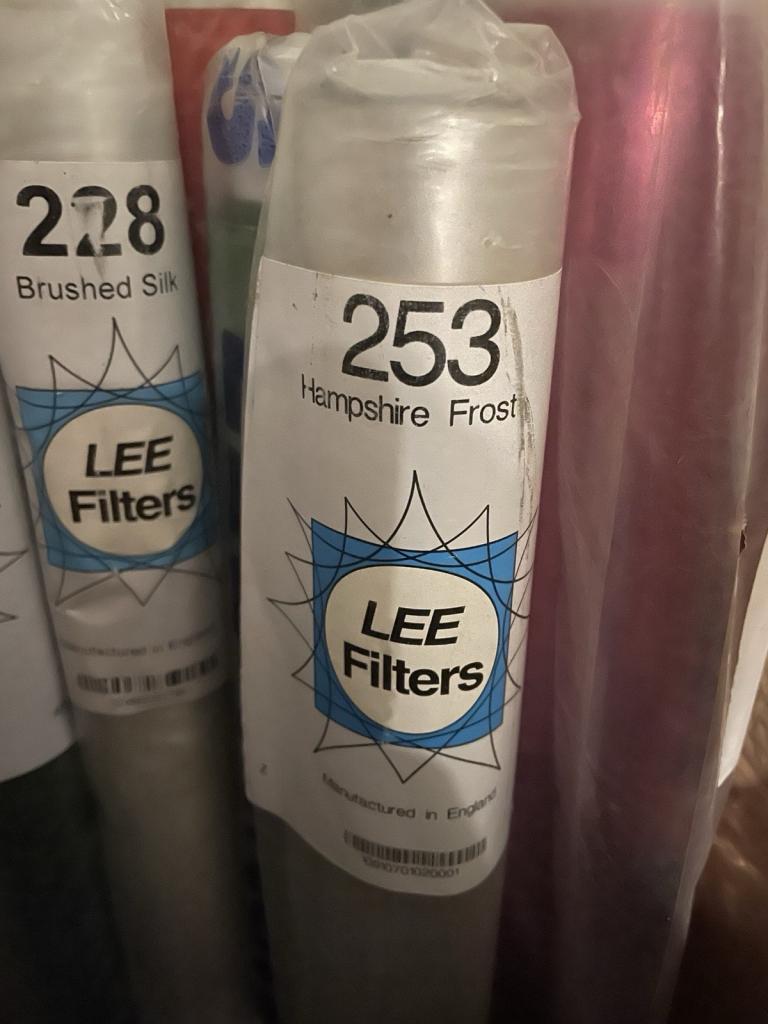 LEE Filter Gel Rolls Bundle 1.22m (x 9)