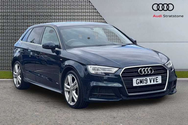 2019 Audi A3 35 TFSI S Line 5dr S Tronic Hatchback Petrol Automatic