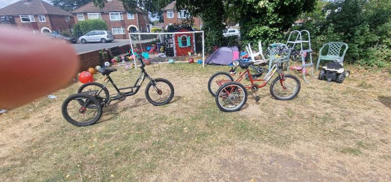 Mx trike used by grandson sadly grown out of it any message please ask 