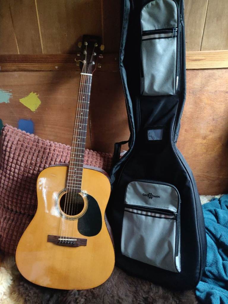 Encore electro acoustic guitar 