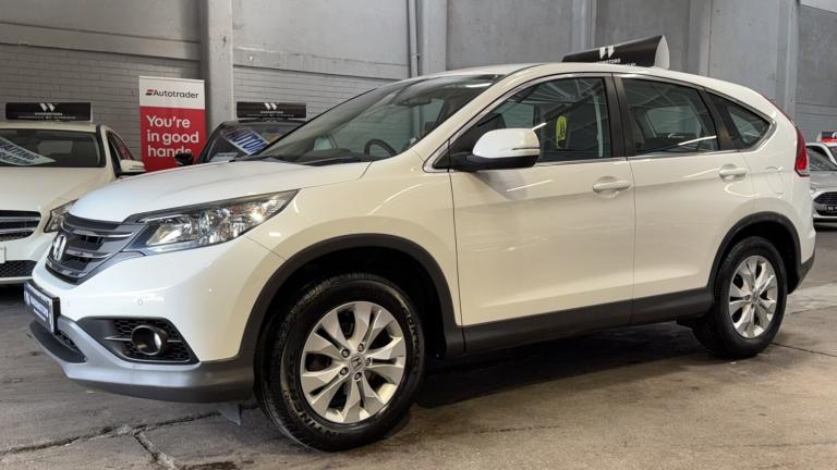 HONDA CR-V 1.6 i-DTEC SE-T Diesel White 5dr LOWTAX+12 STAMPS+SATNAV 2014