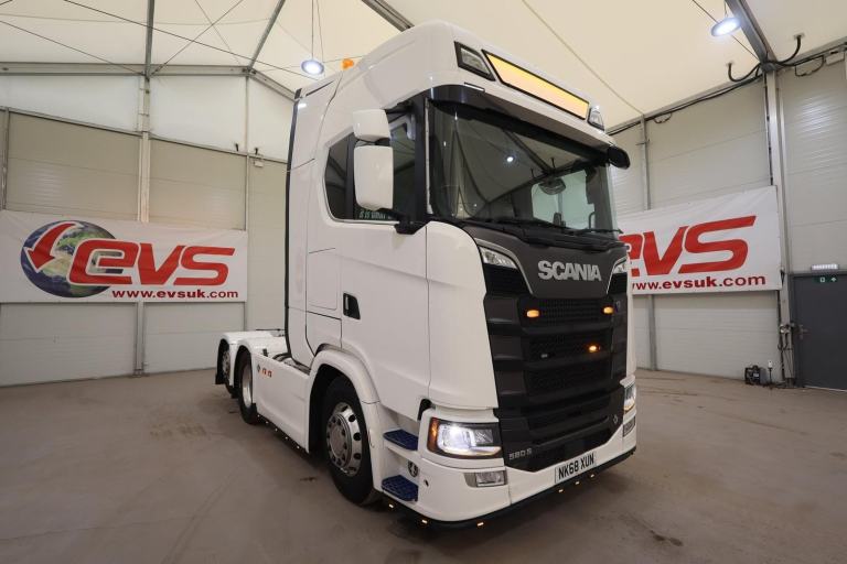2019 (68 PLATE) Scania S580 V8 6x2 Euro 6 Tractor Units