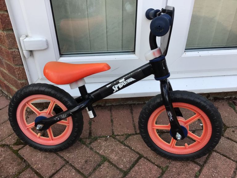Spider-Man Balance Bike.