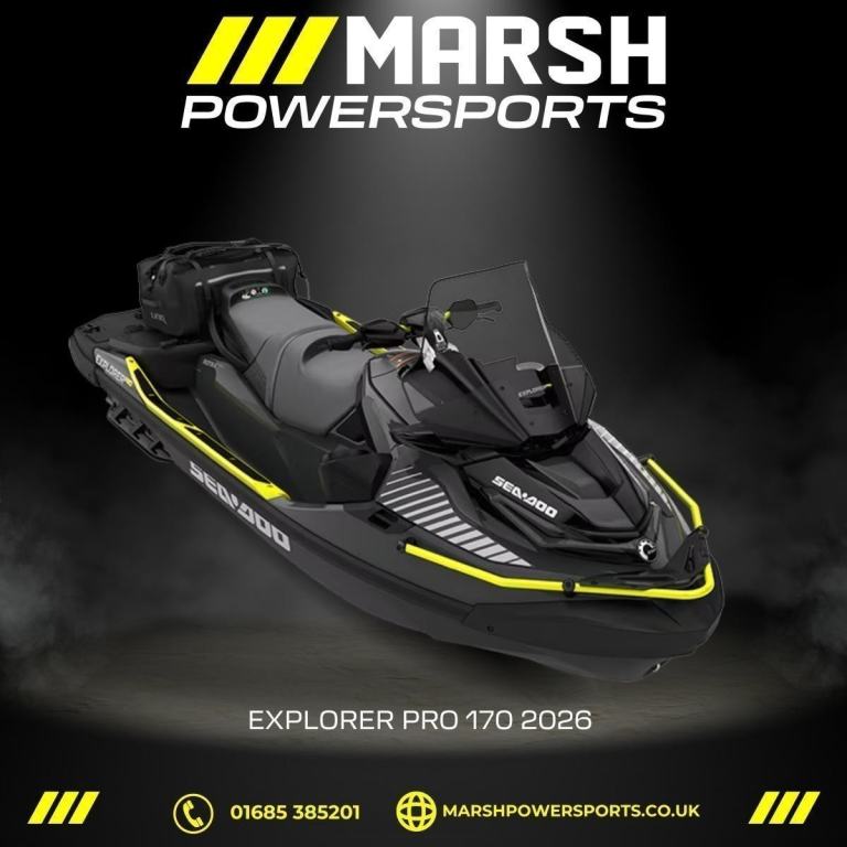 Sea-Doo Explorer Pro 170 2026 - Seadoo Main Dealer - 7.9% APR Finance Available!
