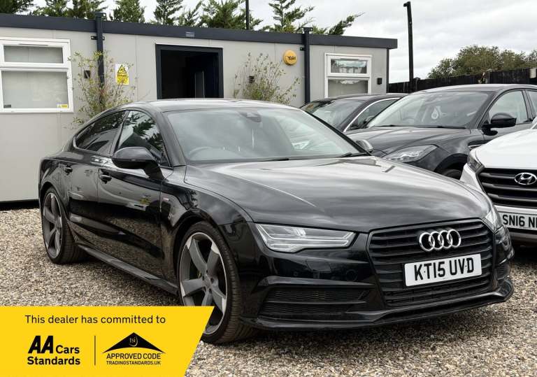 2015 Audi A7 3.0 TDI Quattro 272 Black Edition 5dr S Tronic HATCHBACK Diesel Automatic