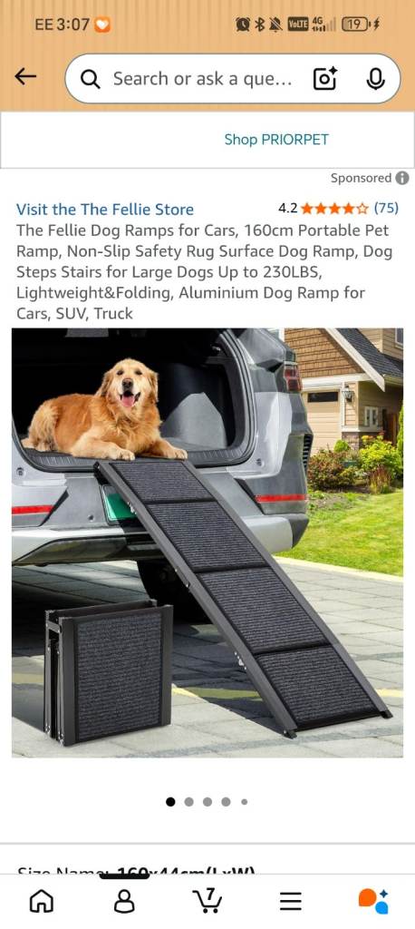 Heavy Duty Pet/Dog Ramp – £50