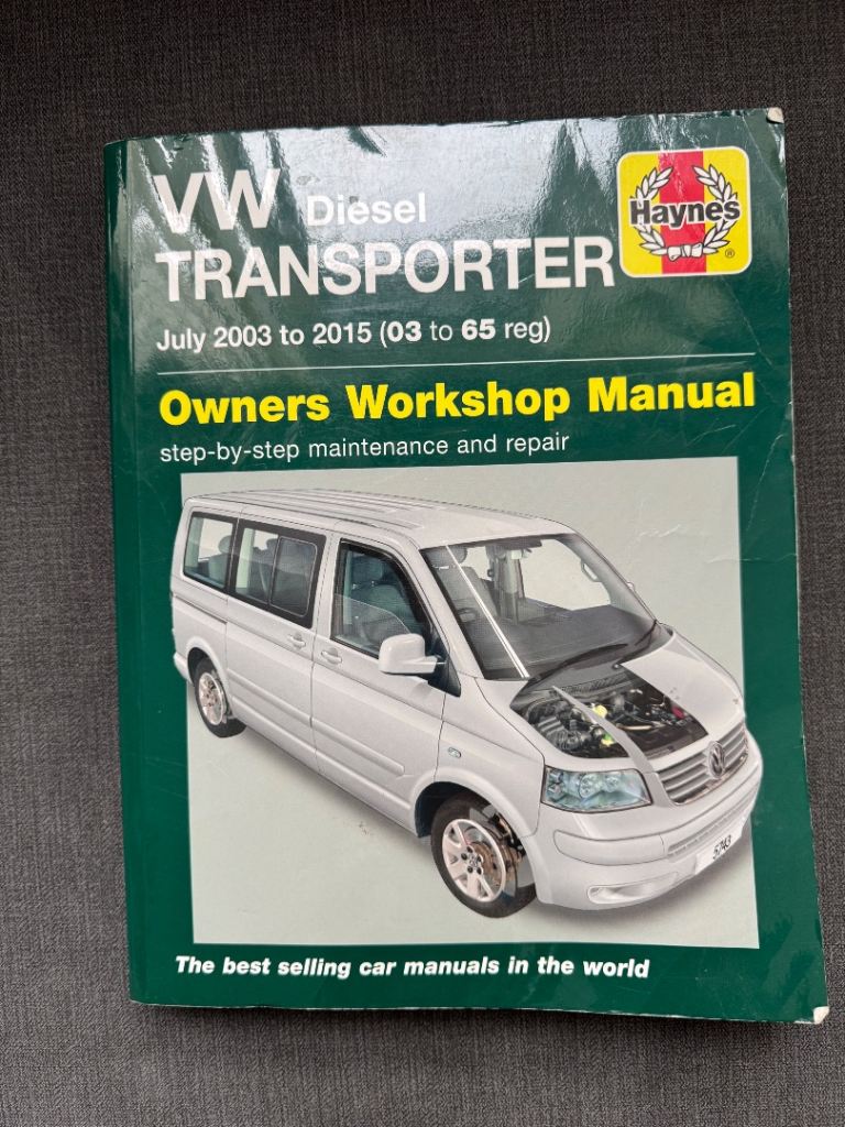 VW Diesel Transporter 03 to 65 Reg Haynes Manual