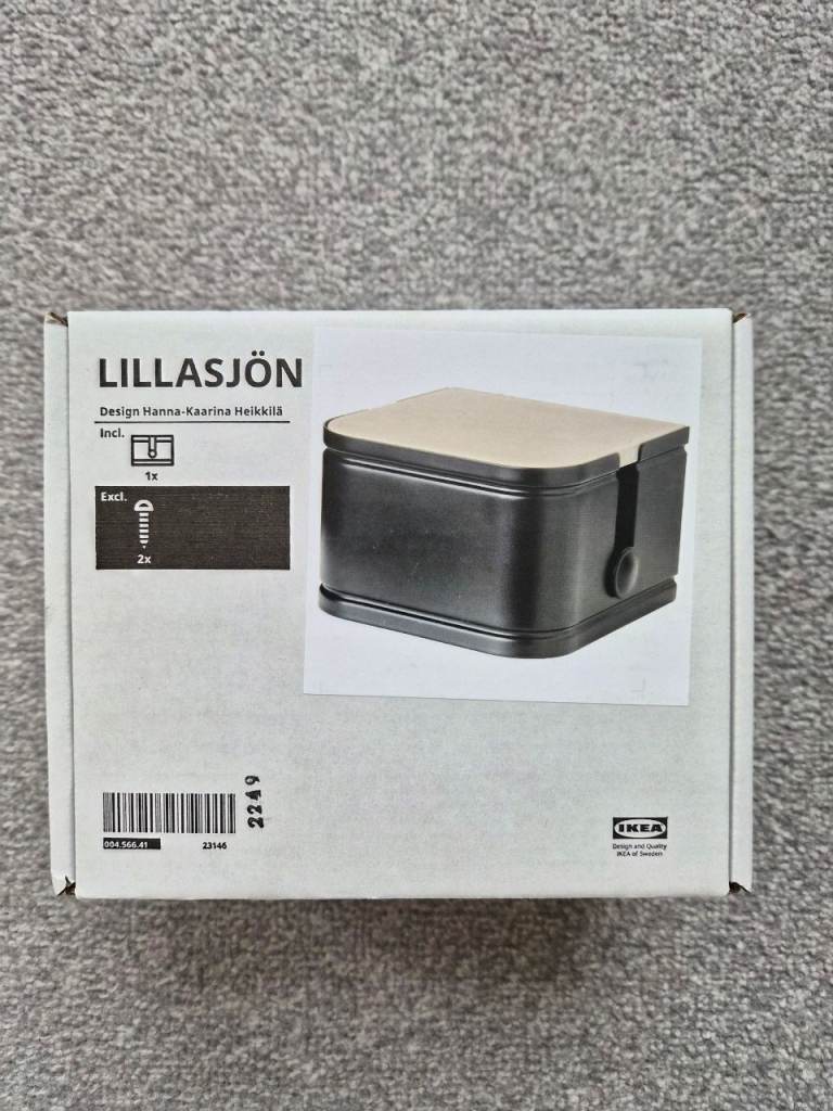 IKEA LILLASJÖN Toilet Roll Holder – New in Box