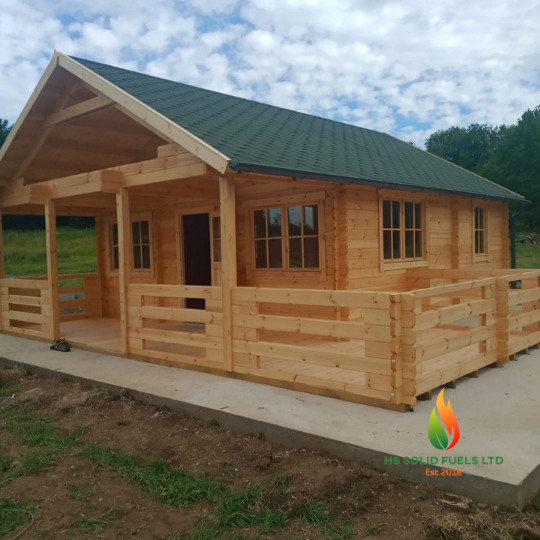 Timber cabin "Argus" 6×6m - finance available