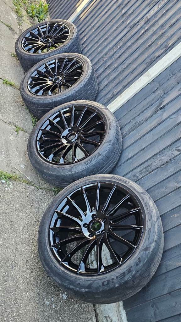 5x120 alloys with tyres