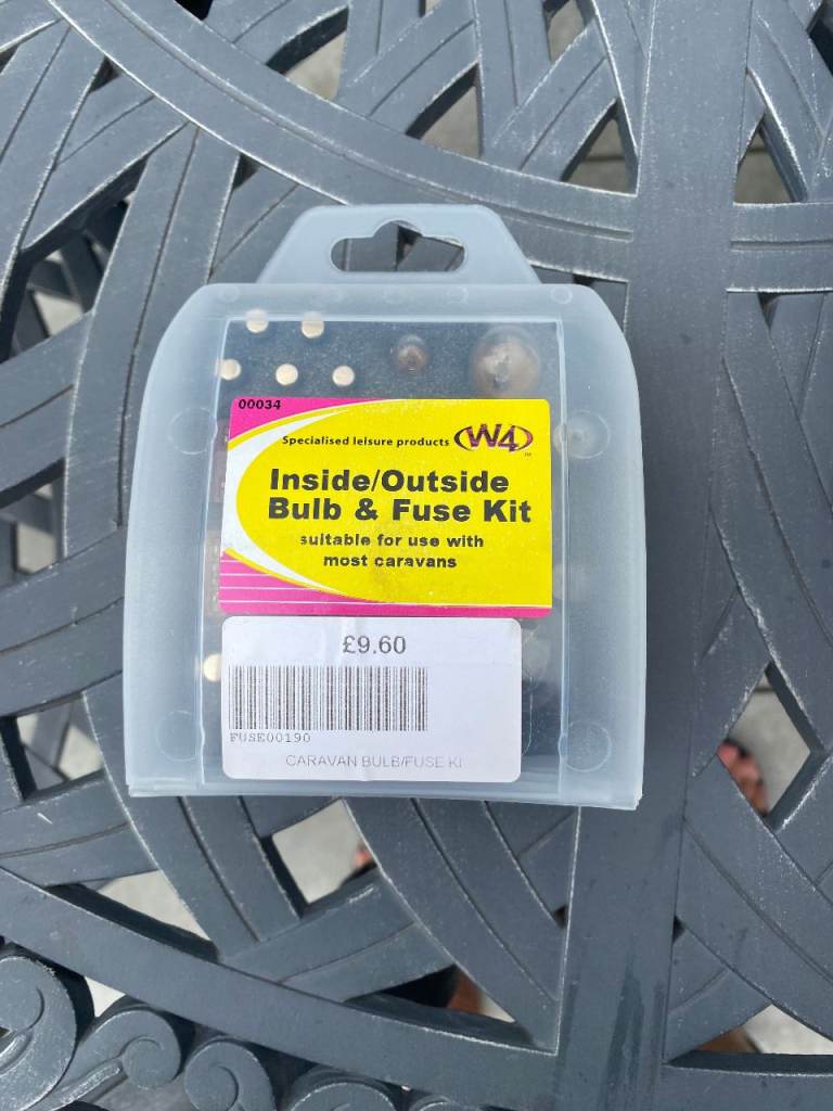 Caravan/Campervan/Motorhome Spare Bulb Kit