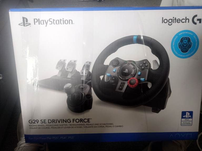 Logitech g29 se ps5 steering wheel 