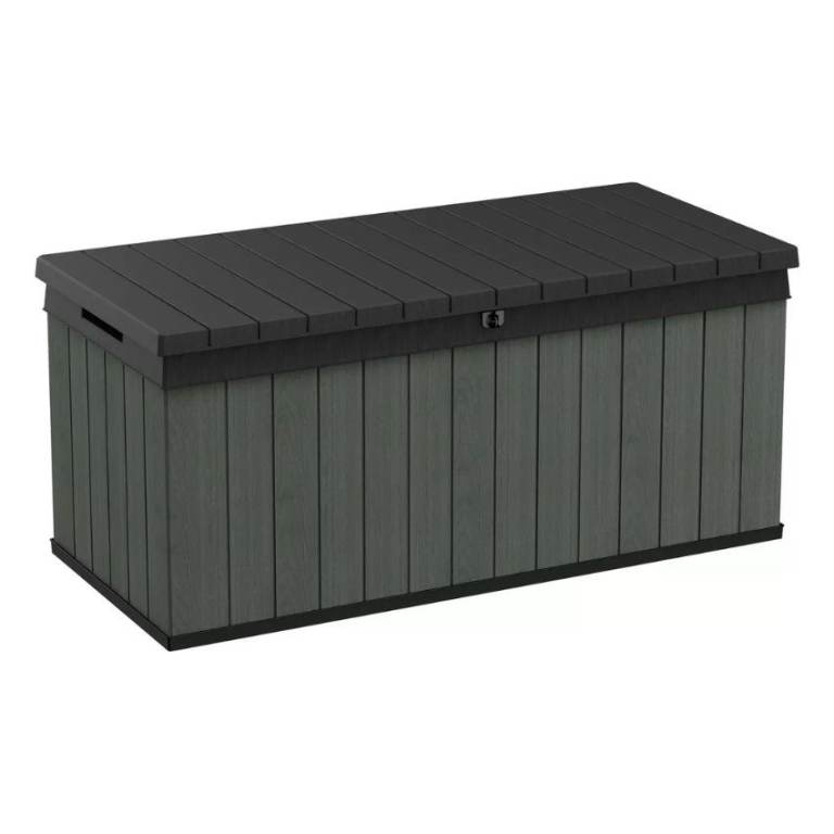 Keter Darwin 454L Outdoor Garden Storage Box - Green - 437/4512