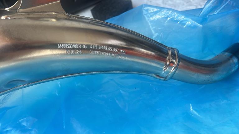 KTM EXC 250 Exhaust Tailpipe & Expansion Chamber 