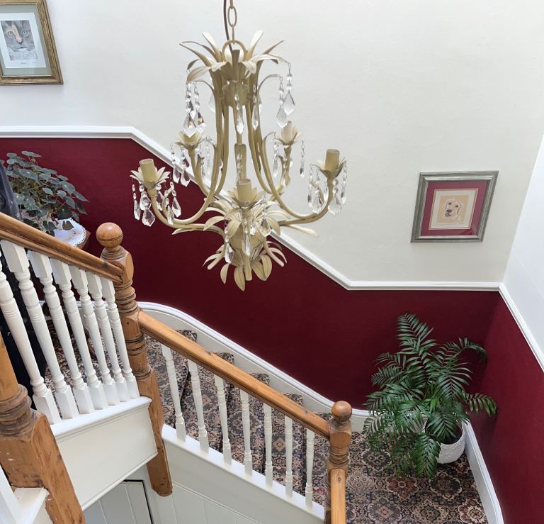 Two Chandeliers