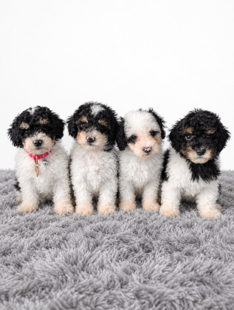 Beautiful Tri parti poodle boy 