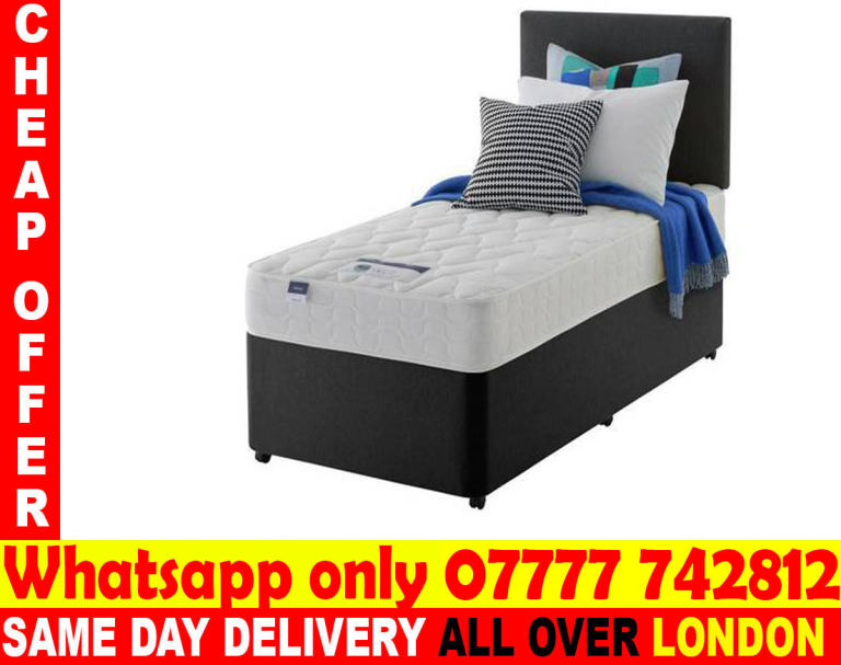 ---SINGLE - DOUBLE SMALL DOUBLE BED / MATTRESS (xdcfvg