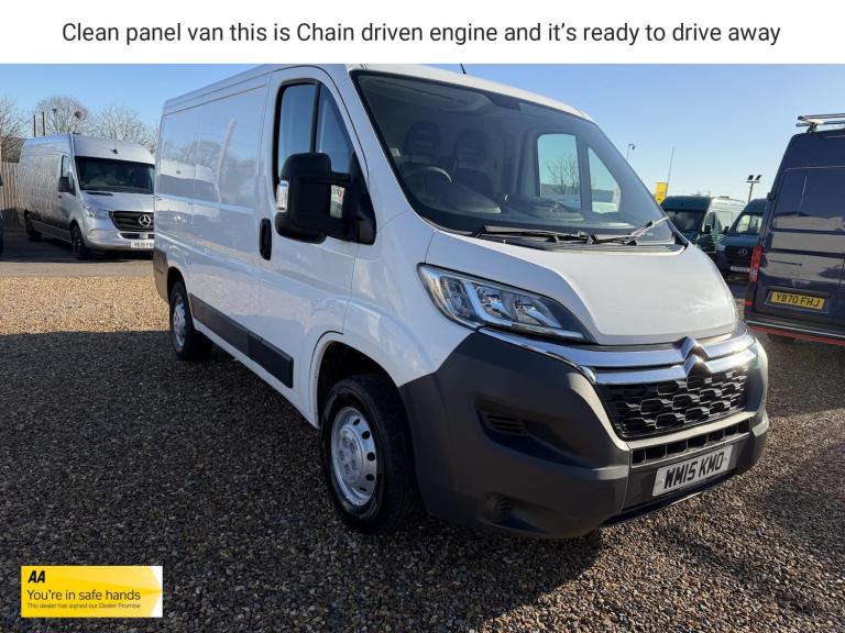 2015 Citroen Relay 2.2 HDi 30 Enterprise Panel Van 5dr Diesel Manual L1 Euro 5 (110 ps) Panel Van...