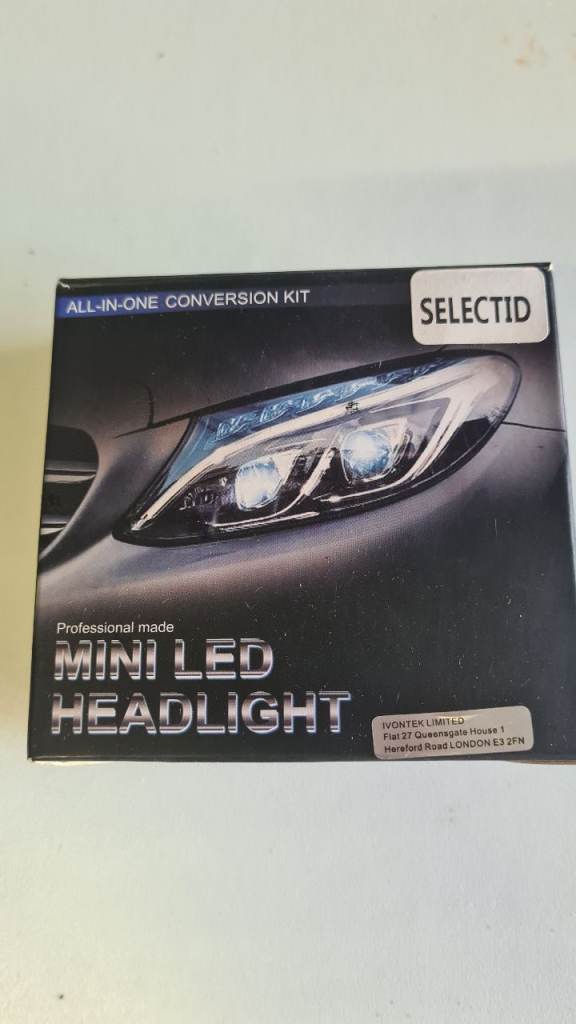 LED Lights Kit H7 6500K Cold White Car