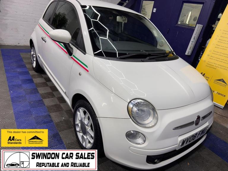 2008 Fiat 500 1.2 Sport 3dr HATCHBACK PETROL Manual