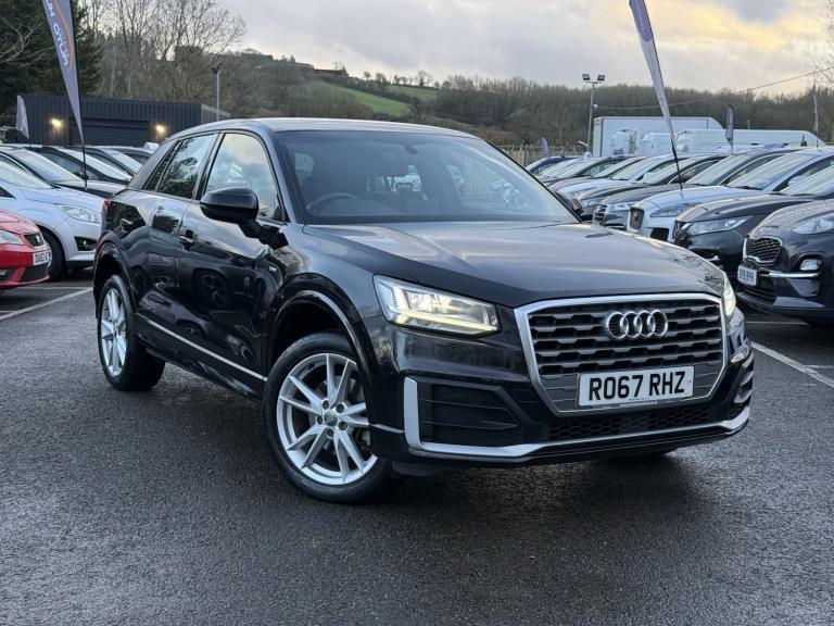 2017 AUDI Q2 1.4 TFSI CoD S line ULEZ Petrol Manual 5 Door Black