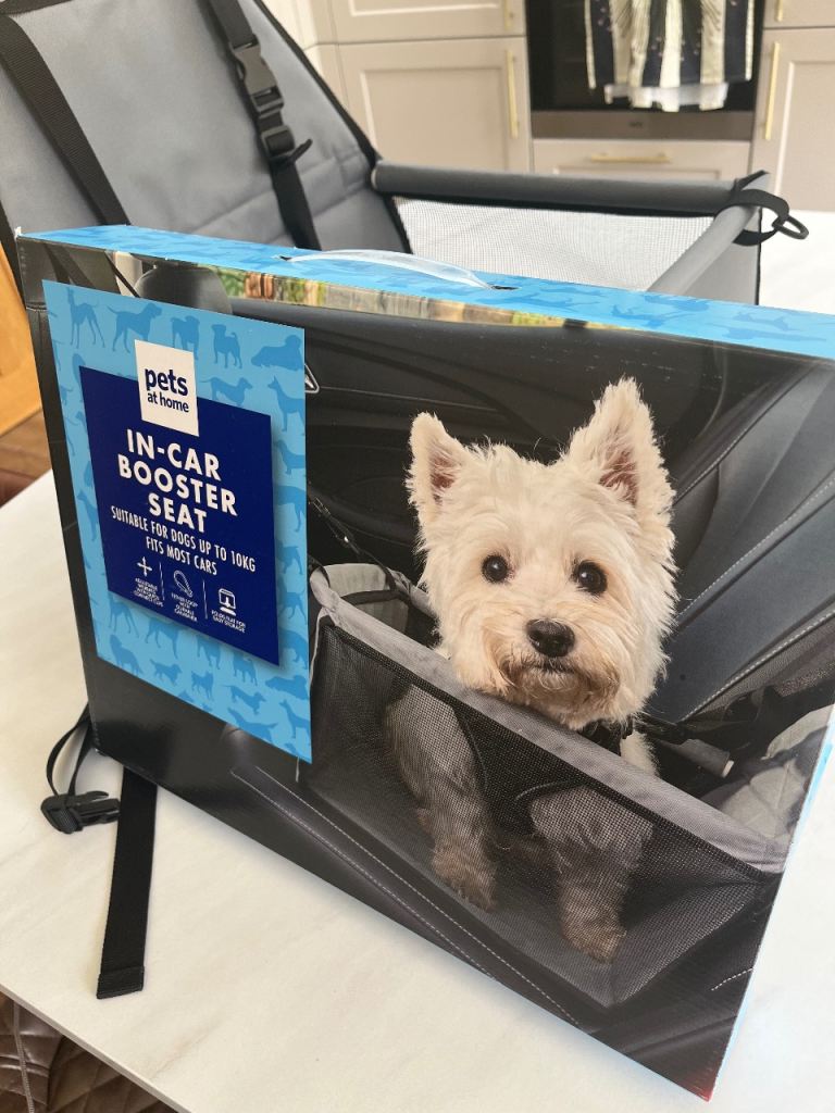 Pets at home in- car booster seat 