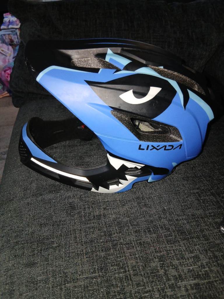 LIXADA Bike Helmet – Blue & Black, Good Condition