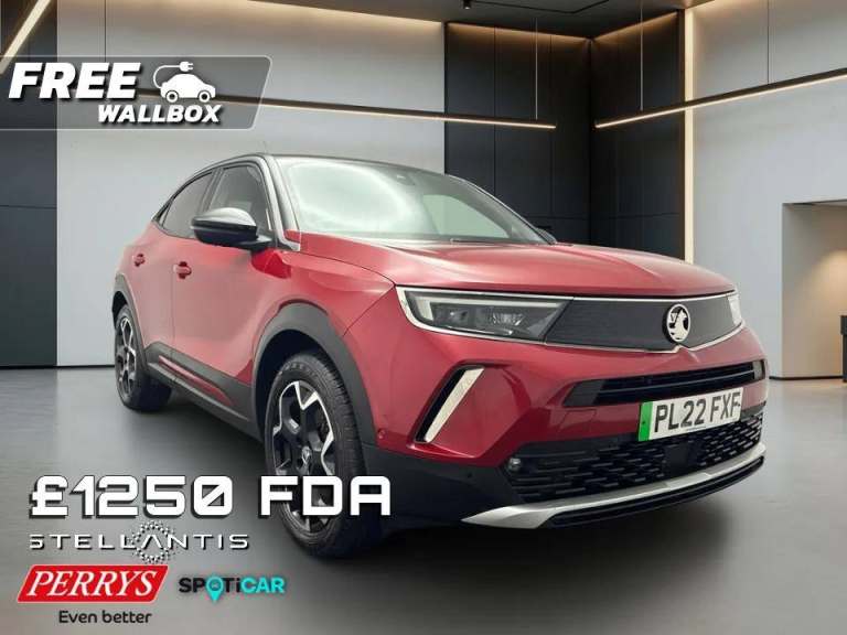 2022 Vauxhall Mokka 100kW Ultimate 50kWh 5dr Auto SUV ELECTRIC Automatic