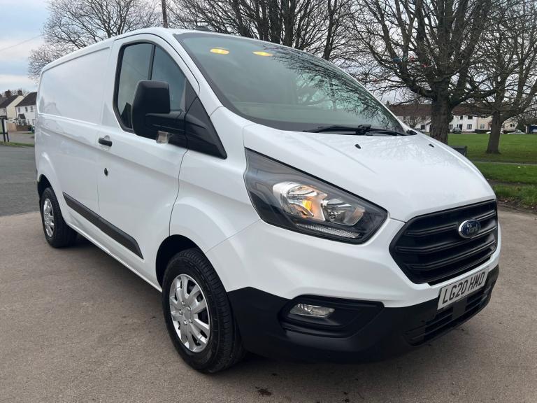 2020 Ford Transit Custom 2.0 EcoBlue 105ps Low Roof Leader Van service history  PANEL VAN Diesel ...