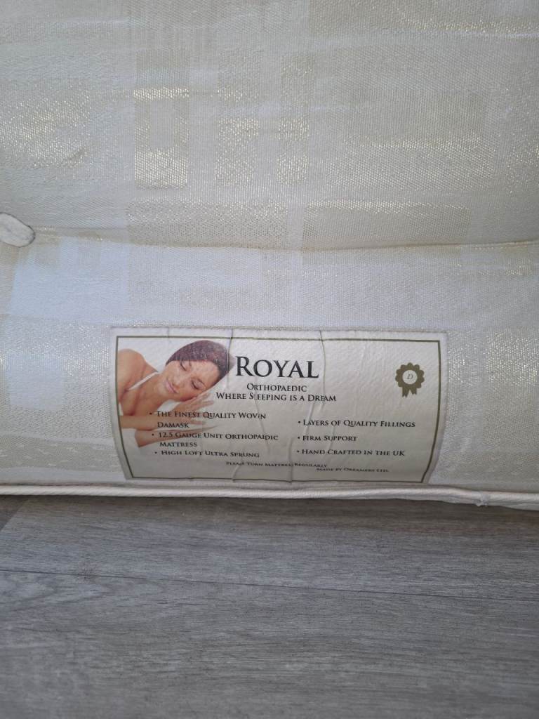 Single sprung mattress