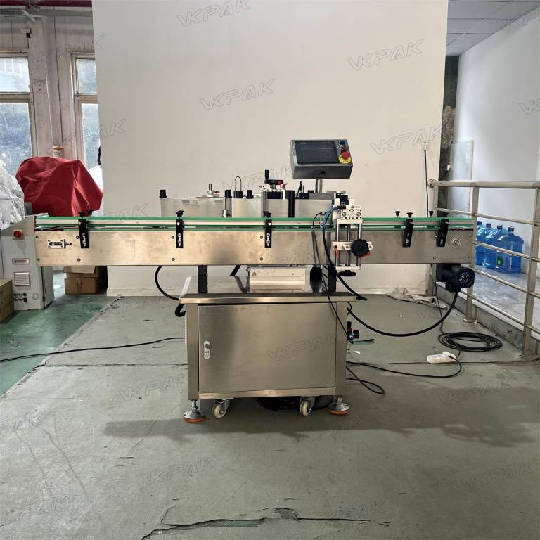 Labeling Machine, Automatic Round Bottle Labeler Machine