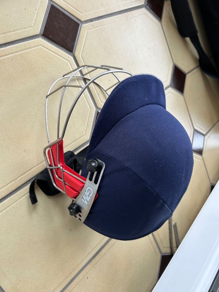 GM Purist Cricket Helmet Navy Blue - Youth Size
