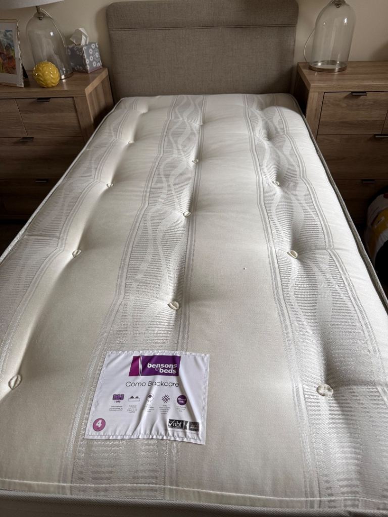 Bensons single ottoman bed