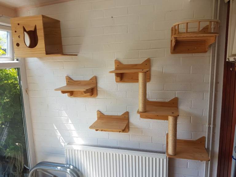 CAT TREE CLIMBING WALL