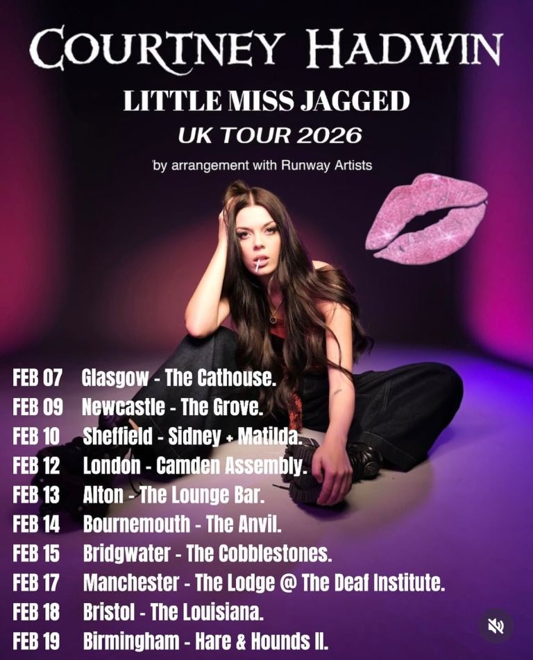 Courtney Hadwin SOLD OUT Tickets London 12/2/26