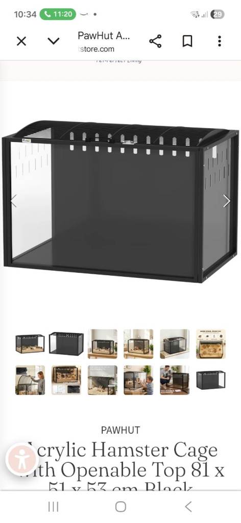 Hamster cage 