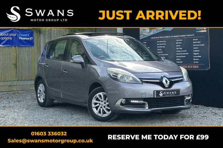 RENAULT SCENIC 1.5 dCi ENERGY Dynamique TomTom Grey Manual Diesel 2013