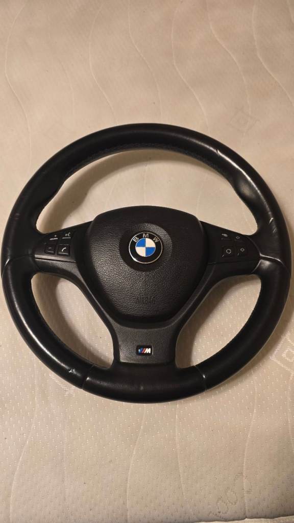 BMW M Sportlenkrad Multifunktion Lederlenkrad Original BMW ohne Airbag
